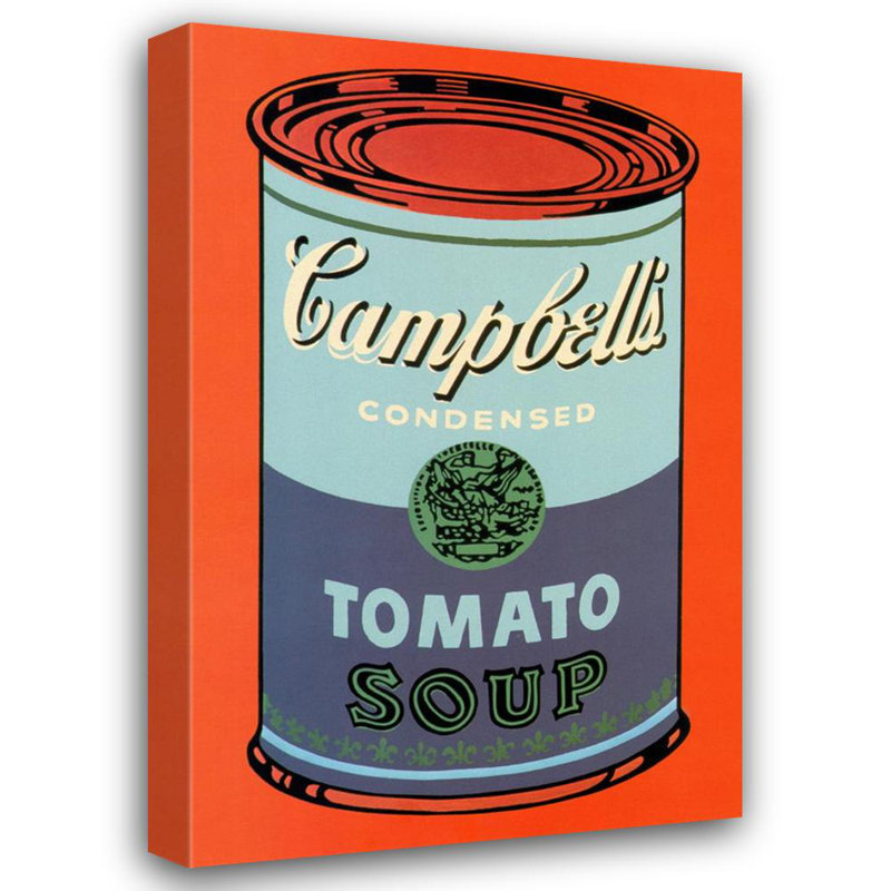 Boîte de soupe Campbell's, 1965, H 40 po x l 26 po