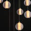 Luminaire suspendu à DEL 9 lumières Alicano-201474459