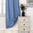 2 Thick Panels Room Darkening Blackout Curtains, Thermal Insulated Block Out Light Grommet Drapes-110070664-110070659