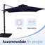Parasol carré en porte-à-faux 120 po-1075560060
