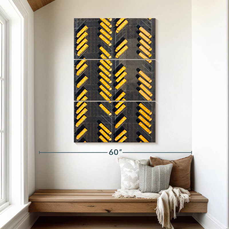 Mehar Seattle School Buses, 50" H x 32" W