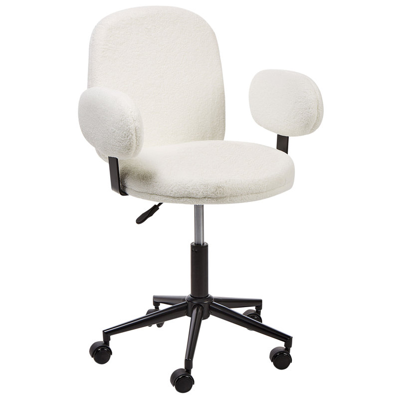 Somarah Teddy Office Chair, White
