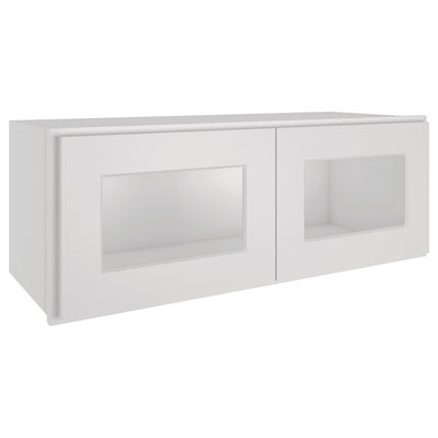 Armoire murale pour cuisine, salon, salle de bain, armoire sans porte vitrée