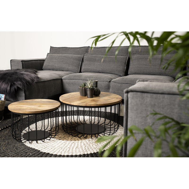 Arcanum Solid Coffee Table with Storage