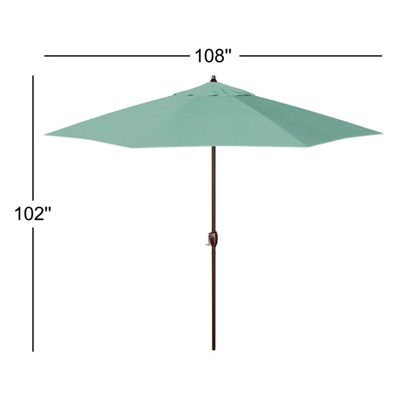 Parasol de marché 9 pi Jelks, Cabana Regatta