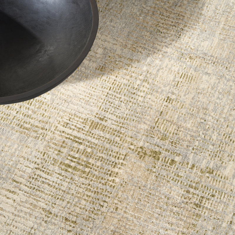 Calvin Klein CK089 Drift 7'10" x 10'2" Grey Modern Indoor Rug, Rectangle 7'10" x 10'2"