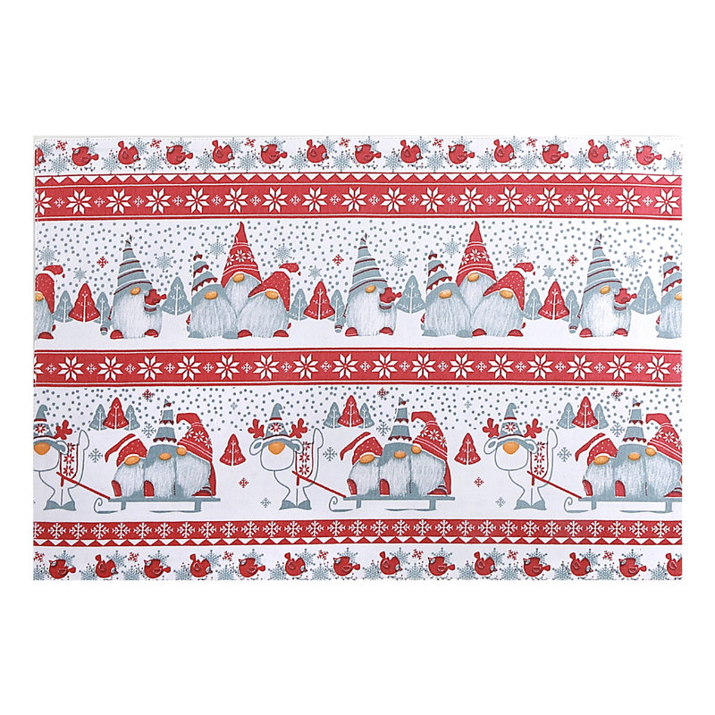 Ensemble de 12 napperons en coton