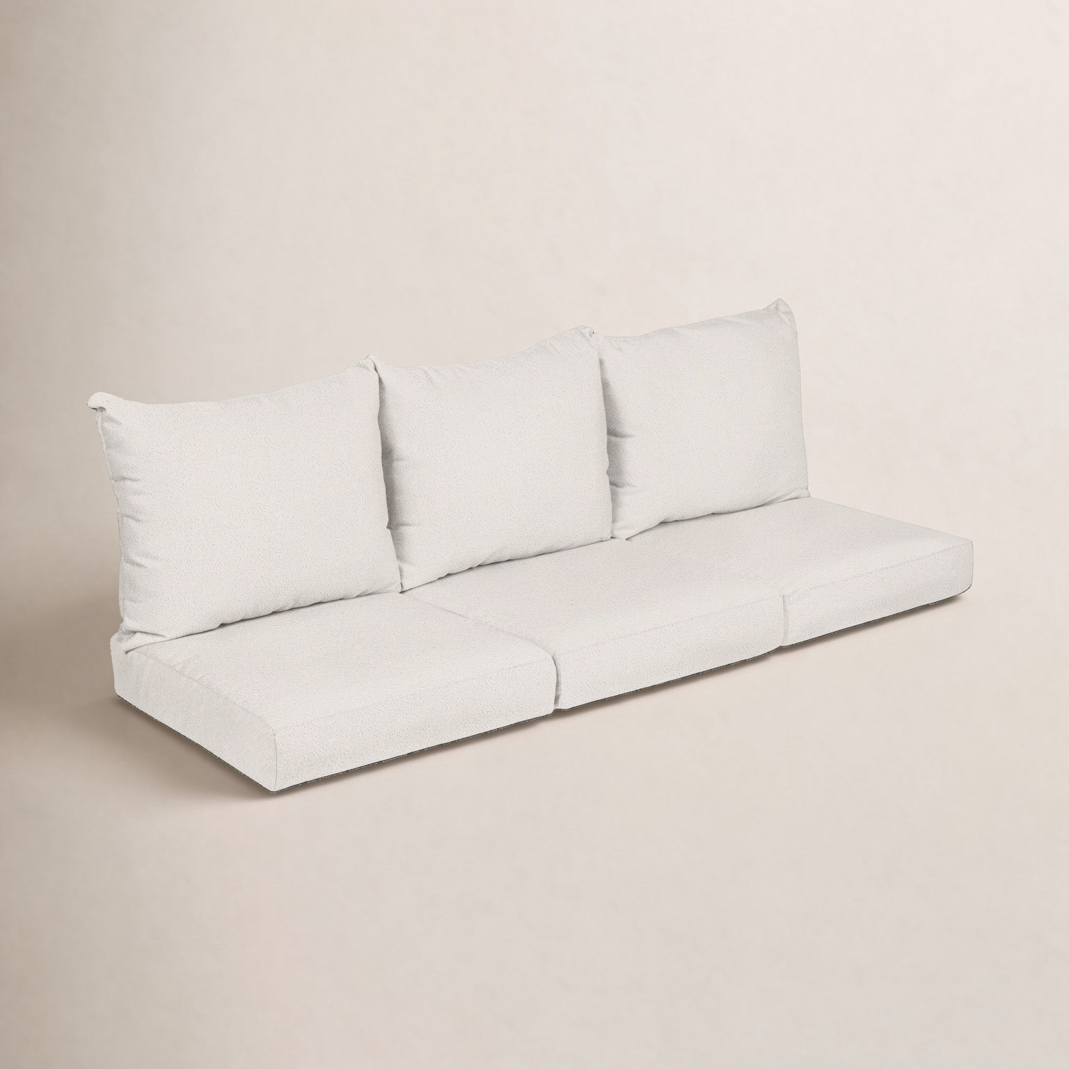 Ramblewood 23" Seat and Back Cushion, Ivory