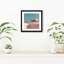 Cadre photo avec bordure fine et passe-partout - Verre incassable pour suspendre et poser une table-1957834713-1957834702