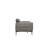 Charcoal Leather Sofa