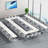 Foldable and mobile conference/training table.-615938587