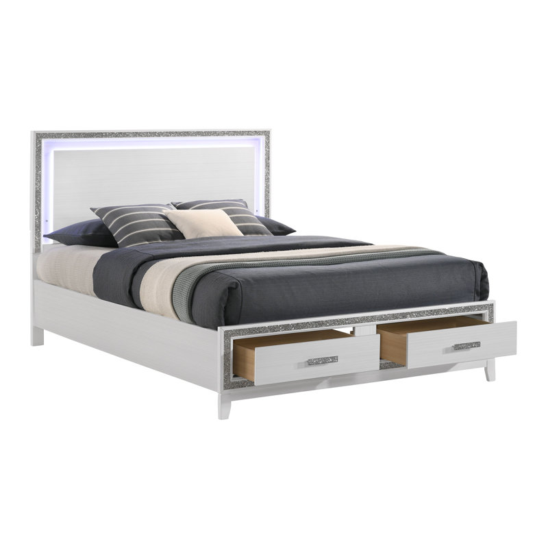 Platform Storage Bed, King