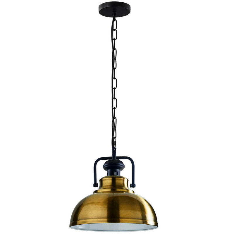Barringer 1 - Light Pendant, Yellow Brass