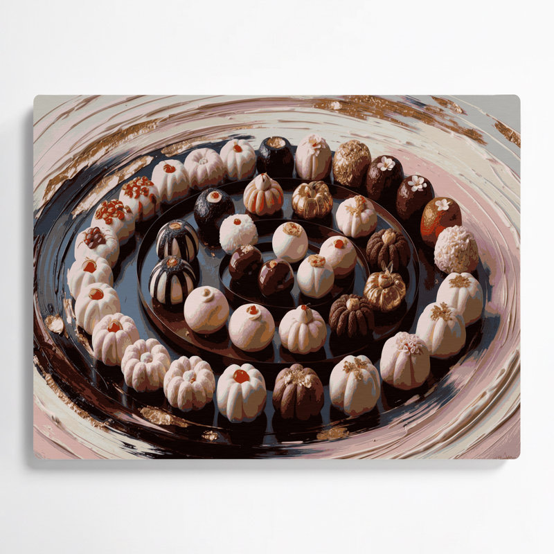 Dessert en pâte de haricots rouges, H 11 po x l 14 po