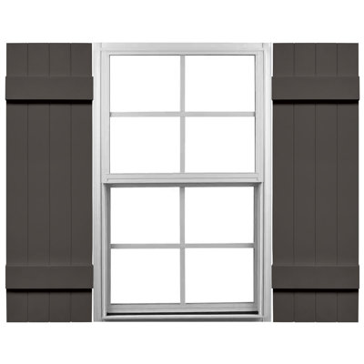 Mid-America 14'' Board & Batten Shutters