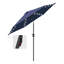Parasol de marché éclairé 7 pi 6 po Fruiteam-69976254