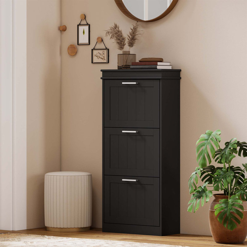 15 Pair Flip Down Shoe Storage