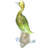 Barbini Murano Sommerso Handmade Glass Figurine / Sculpture Decorative Object