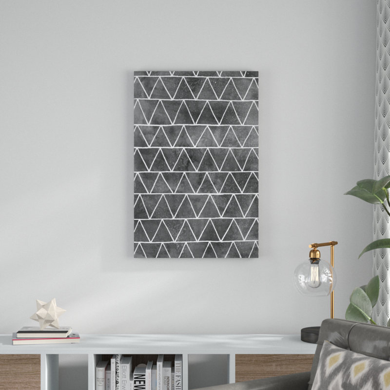 Modern Monochrome II by Grace Popp - Painting Print, 91cm H x 61cm W, Wrapped Canvas