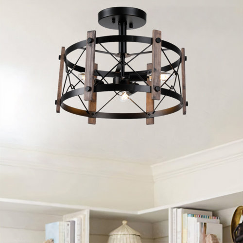 17 Stories Flush Mount | Wayfair