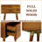 Alden Solid Wood 1-Drawer Nightstand-407623499