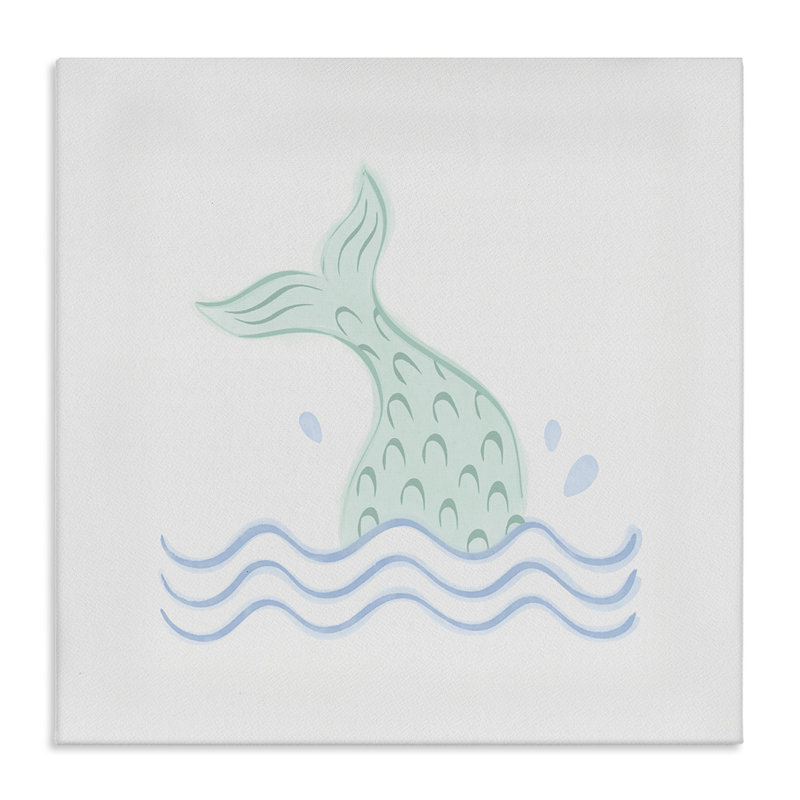 «Mermaid Tail in Water» par Carrie Cantwell, H 30 po x l 30 po