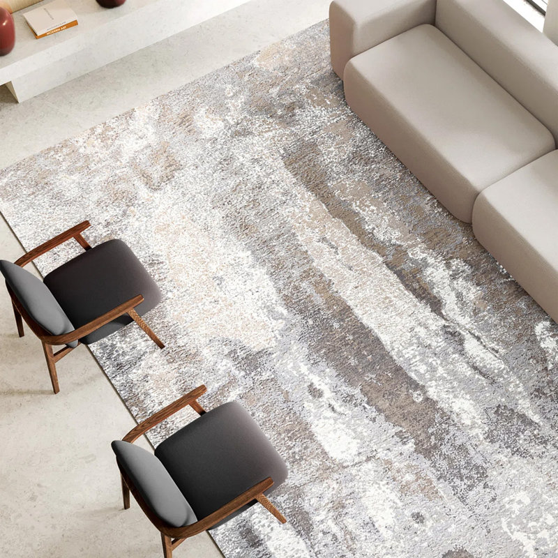 Tapis rectangulaire noué à la main, Rectangle 12 pi x 15 pi