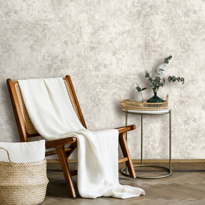 Papier peint luxueux en marbre, Gray