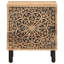 Ellen 40cm W Iron Bedside Table