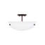 Suspension convertible semi-encastrée Kerrville à deux lumières en bronze (réf. 0FA85F524F494835B5BA27518172621F).-1172037910-1172800299