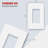 Enerlites Screwless 1-Gang Decorator Wall Plate - White-87232792-87393934