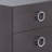 Elms Espresso Finish Accent Table