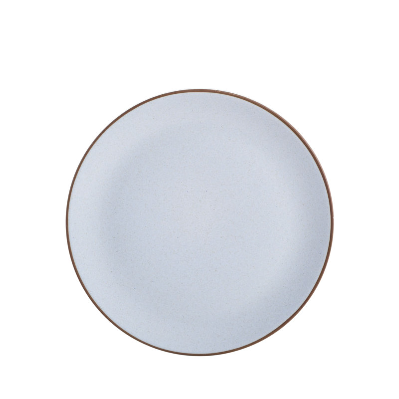 Light Blue Ceramic 16-Piece Dinnerware Set, Service for 4