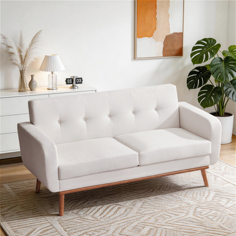 2 Seater Loveseat, Beige