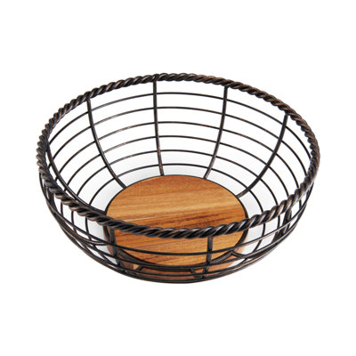 Panier de rangement pour fruits Gourmet Basics par Mikasa