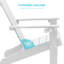 Chaise Adirondack en plastique Bergenfield-1276987104