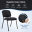 Chaise de réception empilable avec structure en métal