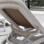 Chaise longue d'extérieur réglable et inclinable