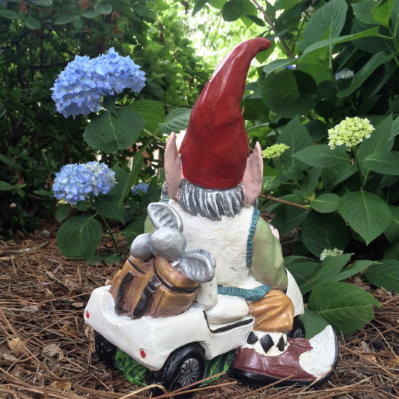 Ensemble de 2 statues Gnomes of Toad Hollow "Rumple" et "Zelda"