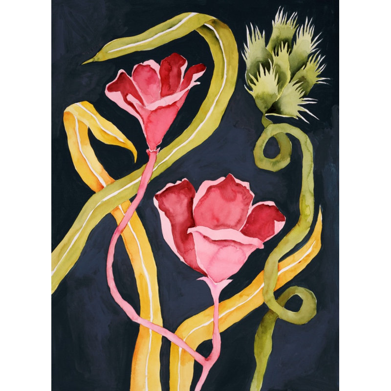Wild Florals Print by Judith Bigham, 30" H x 24" W
