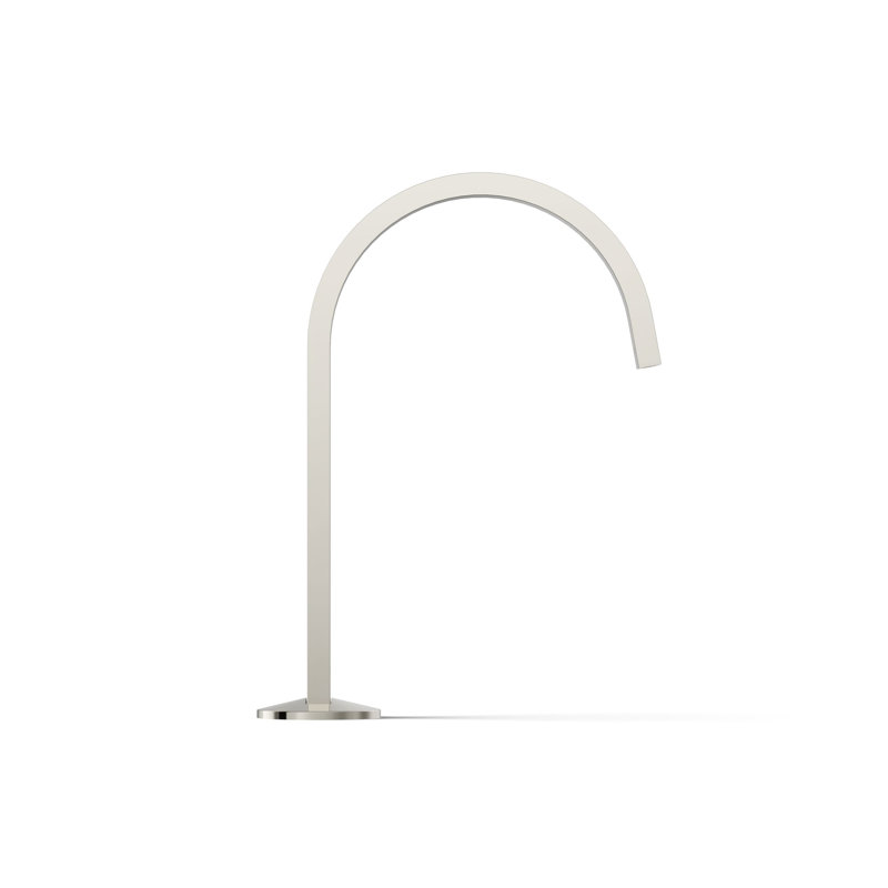 Components™ Bathroom Sink Spout with Ribbon Design, Polished Nickel