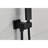 Matte Black 12" Shower Head Wall Mounted - Natural Rainfall Feeling, Self-Cleaning Nozzle, Rust- And Brass Finish In Experience, Clog Jet, Strong Construction-125519081