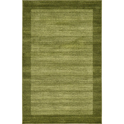 Tapis vert clair Hermina