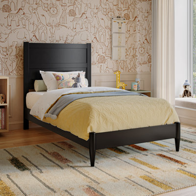 Aveline Wood Low Profile Platform Bed