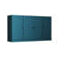 Buffet 65% avec portes Shaker, 2 tiroirs et tablettes réglables Palace Imports-161567310