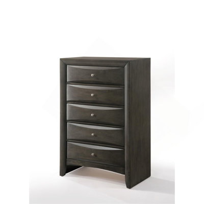Commode à finition chêne gris