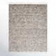 Talon Geometric Hand-Knotted Wool Area Rug in Gray/Brown