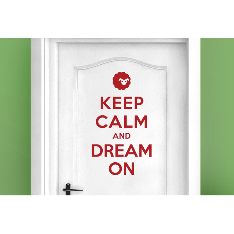 Wall Decal, Dark Red