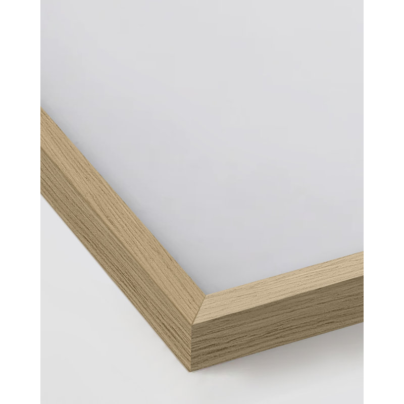 Cadre photo en bois, L 18 po x H 24 po, Beige