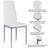 19 " H Faux Leather Upholstered Parsons Chair